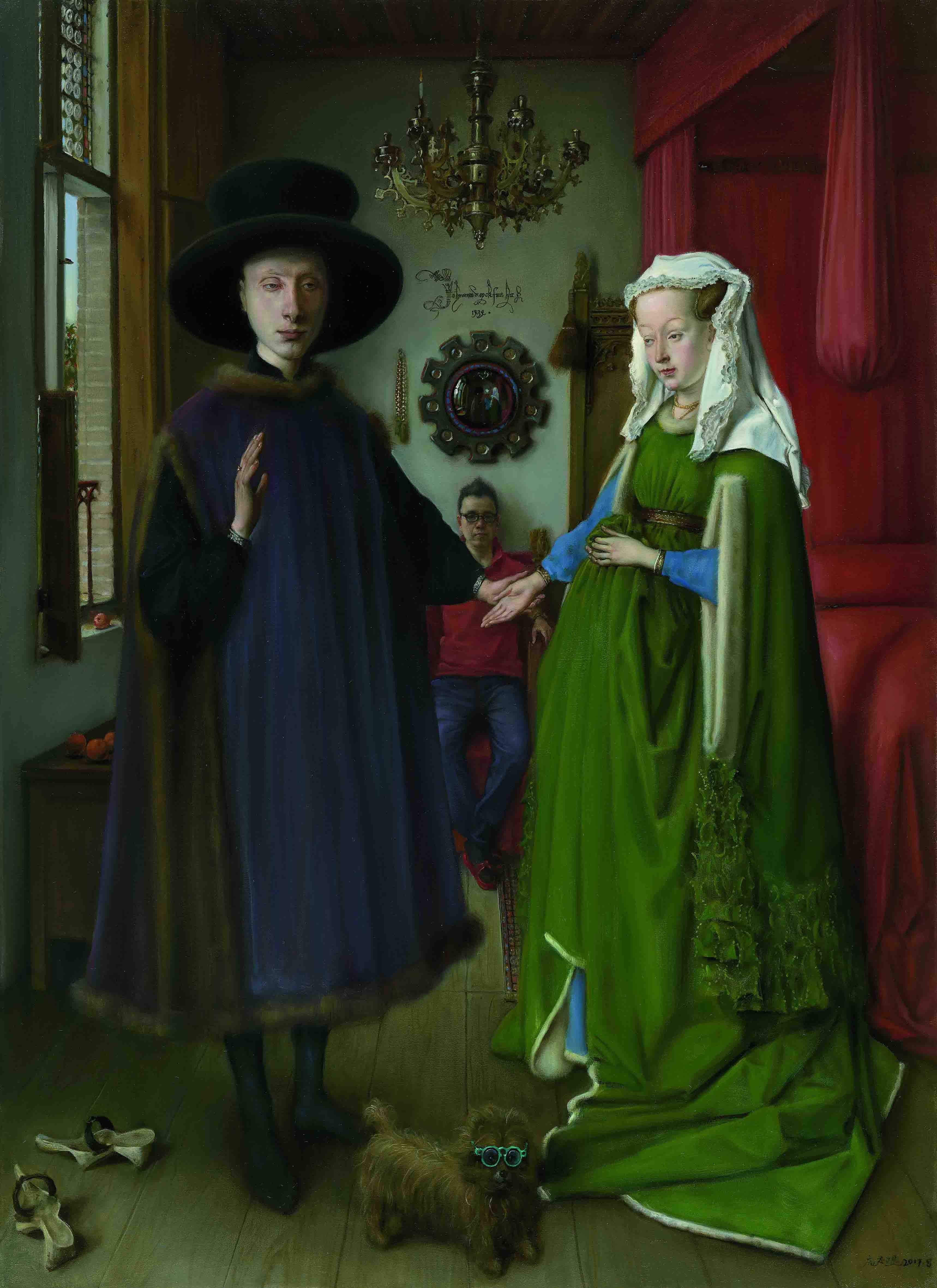 The-Wedding-Witnessoil-on-canvas-110×80-cm