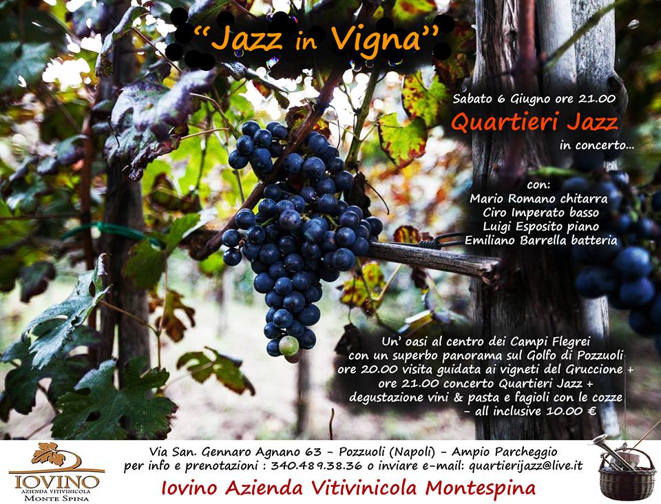 Locandina Jazz in Vigna